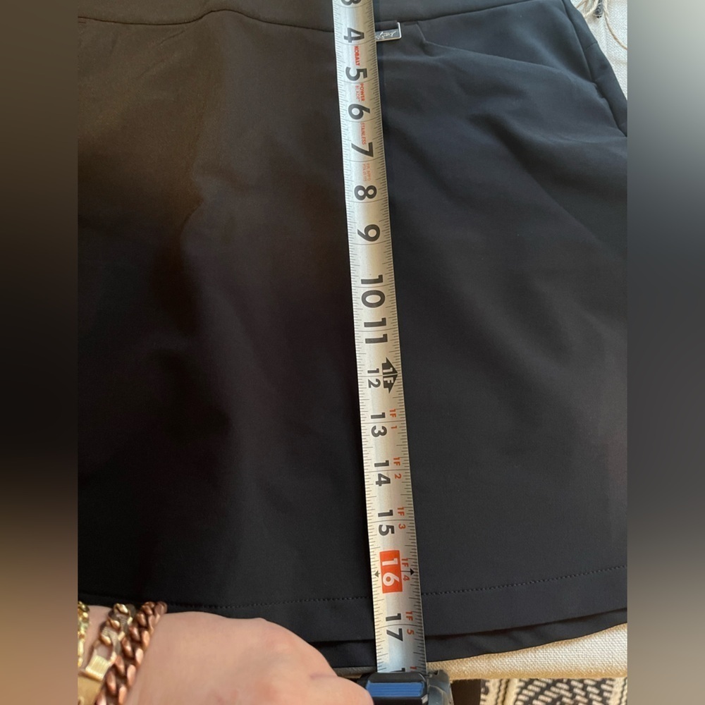 Greg Norman Tennis Skort Black with Pocket - Picture 8 of 9